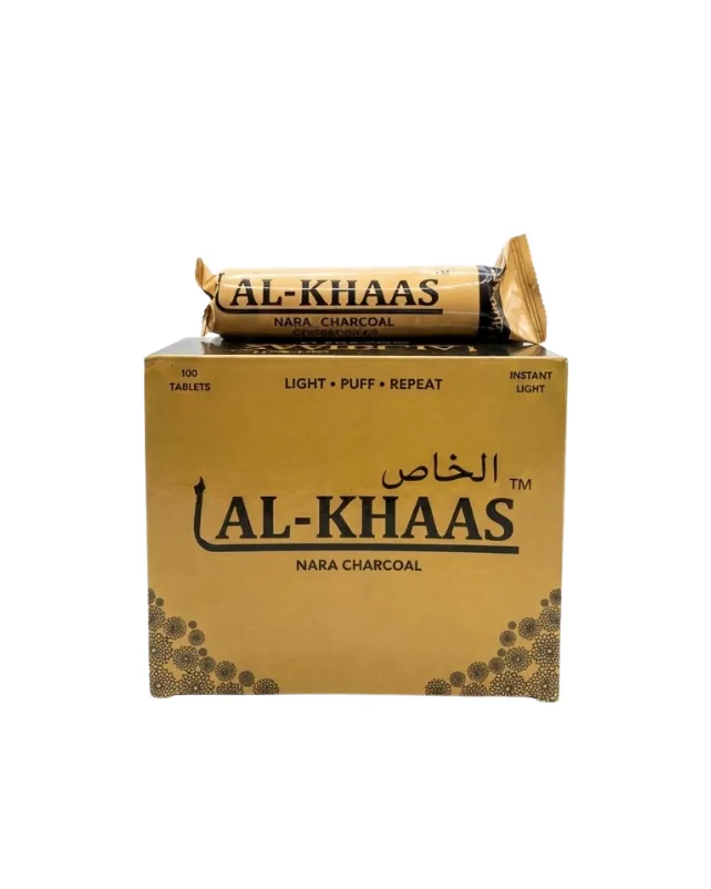 AL-KHAAS NARA CHARCOAL 35 MM (ROLL OF 10 TABLETS)