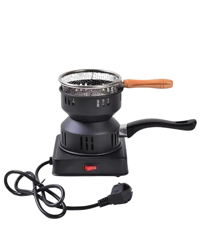 600W ELECTRIC CHARCOAL BURNER WITH MESH (RESTAURANT GRADE)