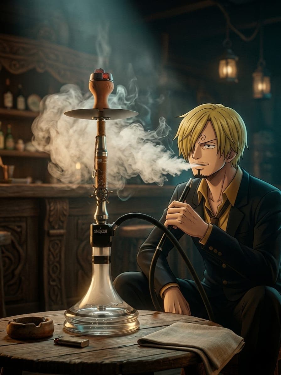 Smoksh "THE PIECE" Luxury Hookah Set